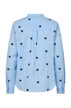 Heart Shirt Pale Blue