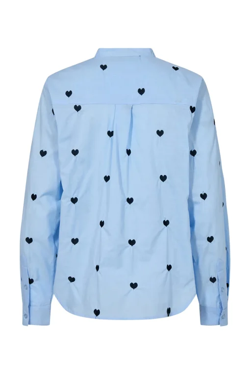 Heart Shirt Pale Blue