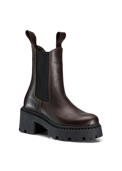 Heel Chelsea Boot Brown