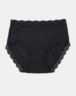 High Rise Knicker Black