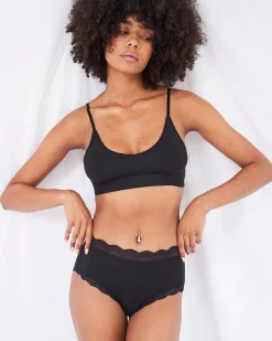 High Rise Knicker Black