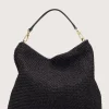 Hobo Kaia Raffia Bag Black