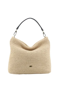 Hobo Kaia Raffia Bag Natural/Black