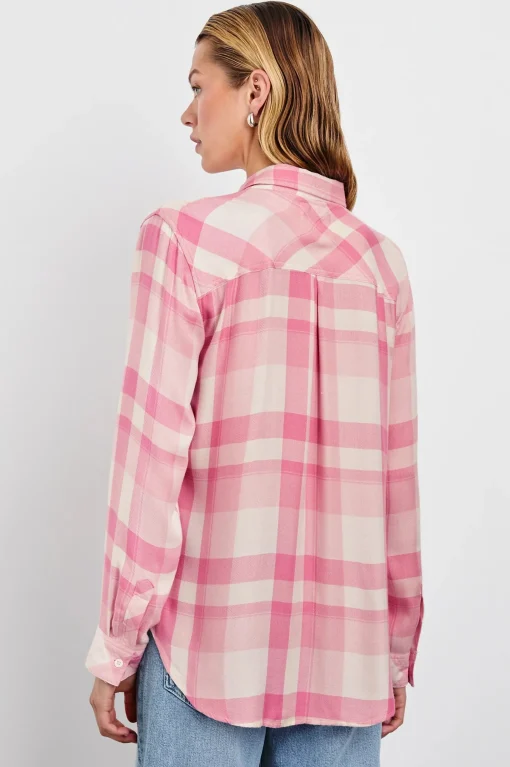 Hunter Shirt Ivory Rose