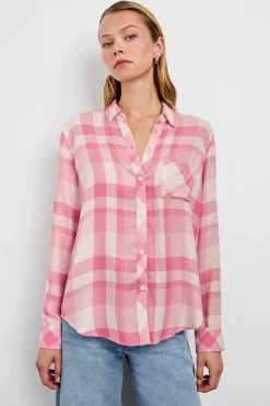 Hunter Shirt Ivory Rose