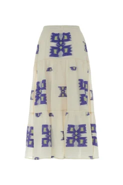 Iliokali Skirt Blue/Lime
