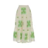 Iliokali Skirt Green/Fuscia