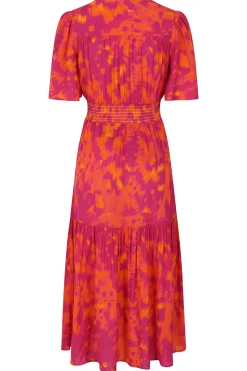 Imelda Dress Pink Butterfly