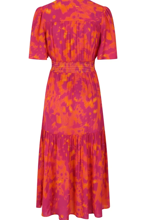 Imelda Dress Pink Butterfly