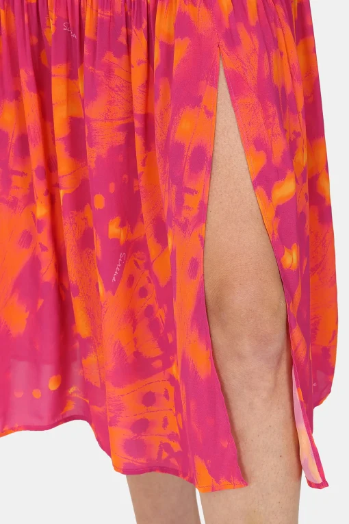 Imelda Dress Pink Butterfly