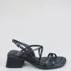 Ines Strappy Sandal Black