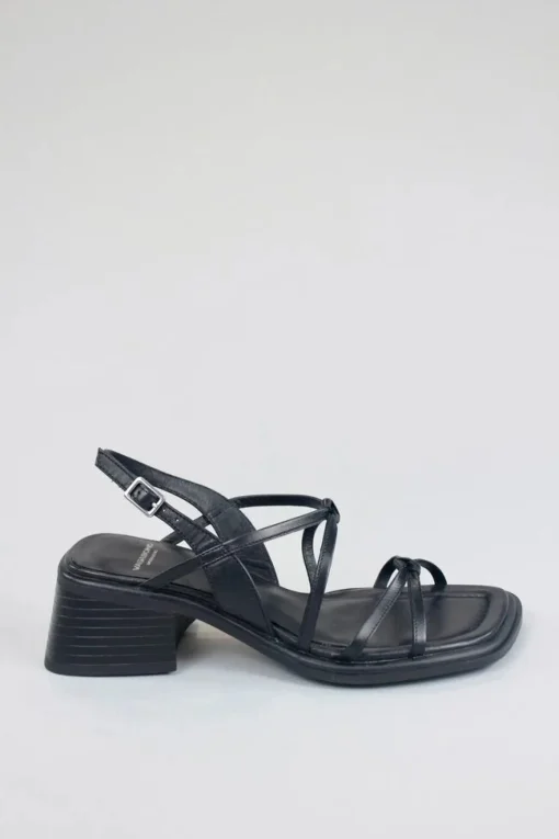 Ines Strappy Sandal Black