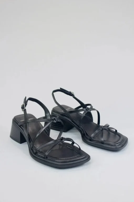 Ines Strappy Sandal Black