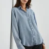 Ingrid Shirt Med Vintage Cloud Wash