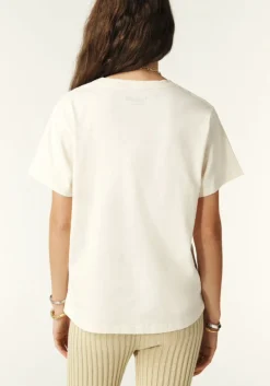 Ioni Varsity T-Shirt Ecru