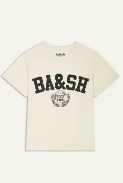 Ioni Varsity T-Shirt Ecru