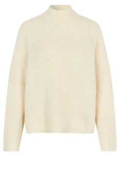 Isaky Knit T-Neck Eggnog
