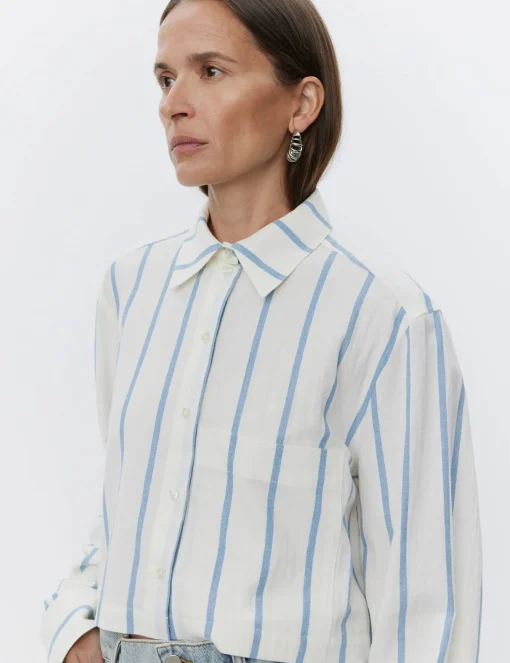 Issa Shirt Cotton Stripe
