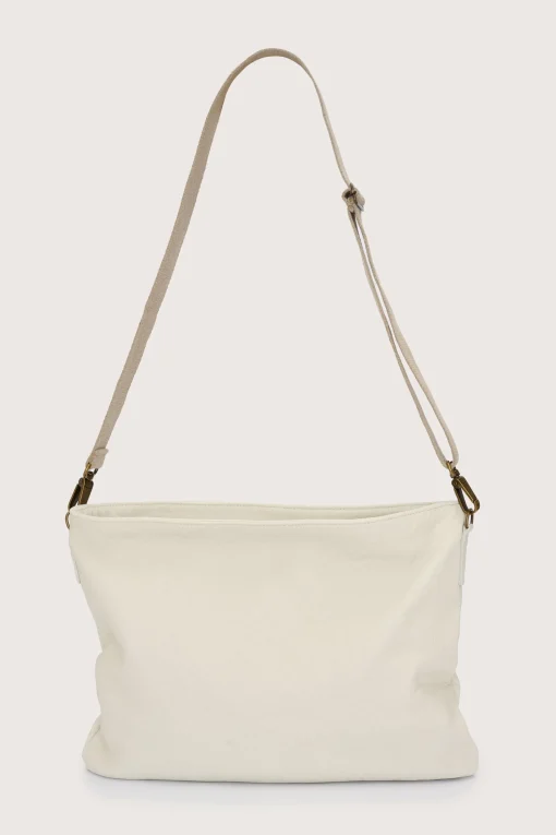 Ivory Zaza Bag Linen Strap