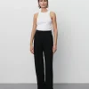 Jacques Classic Gabardine Trousers Black