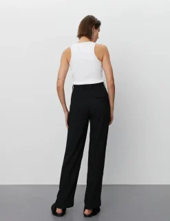Jacques Classic Gabardine Trousers Black