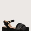 Jaipur Suede Sandal Black