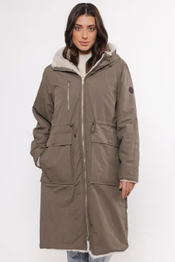 Josien Reversible Coat Hunter/Birch