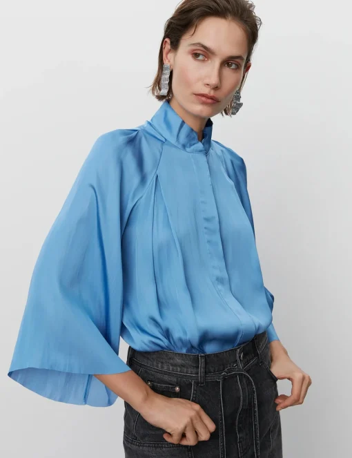 Jules Top Silver Lake Blue