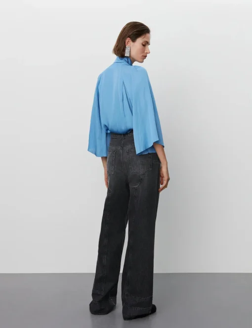 Jules Top Silver Lake Blue