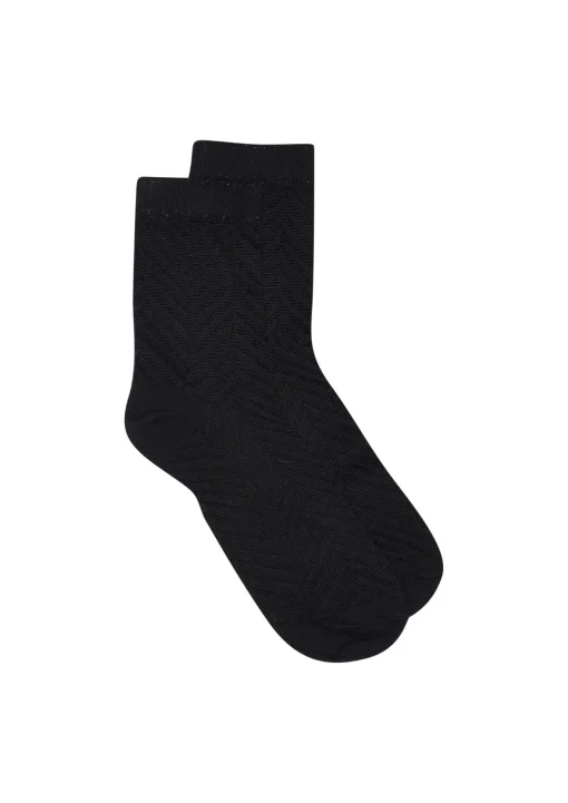 Kaila Short Sock Black