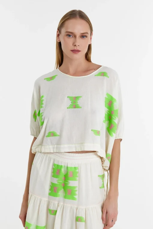 Kristalia Top Green/Fuscia