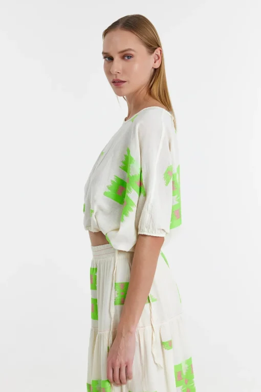 Kristalia Top Green/Fuscia
