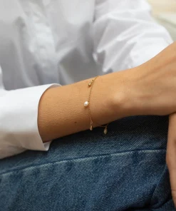 Lagertha Agertha Gold Drop Bracelet
