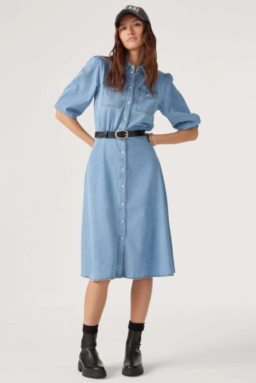 Larta Midi Dress Bluejeans