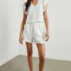 Leighton Shorts White