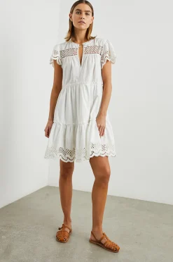 Lettie Dress White