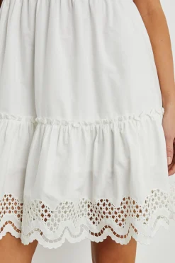 Lettie Dress White