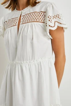 Lettie Dress White