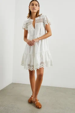 Lettie Dress White