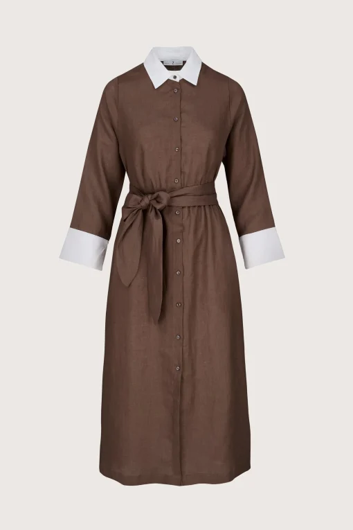 Linen Dress Coconut