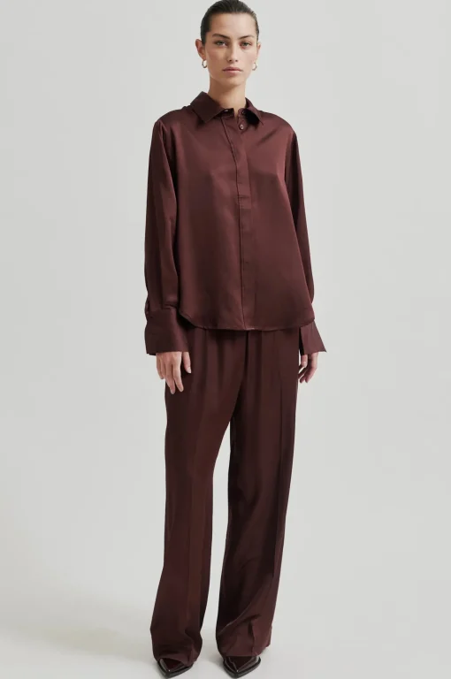 Livo Trousers Bitter Chocolate