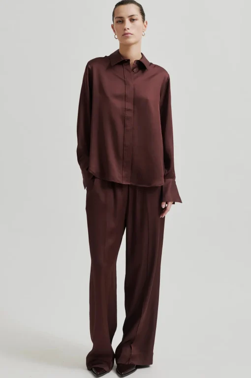 Livo Trousers Bitter Chocolate