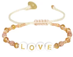 Love Bracelet Gold/Natural