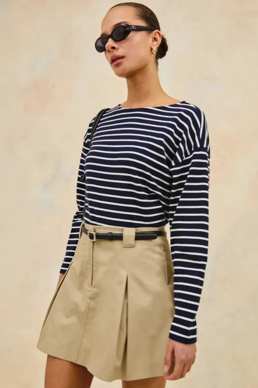 Macy Top Nautical Stripe