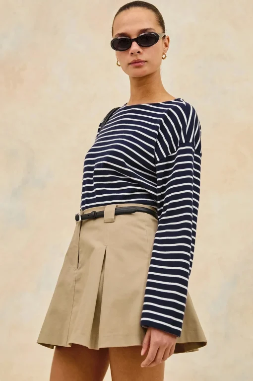 Macy Top Nautical Stripe