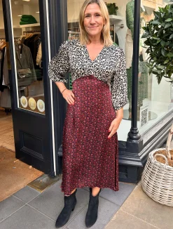 Maggie Dress Leo/Disty Floral