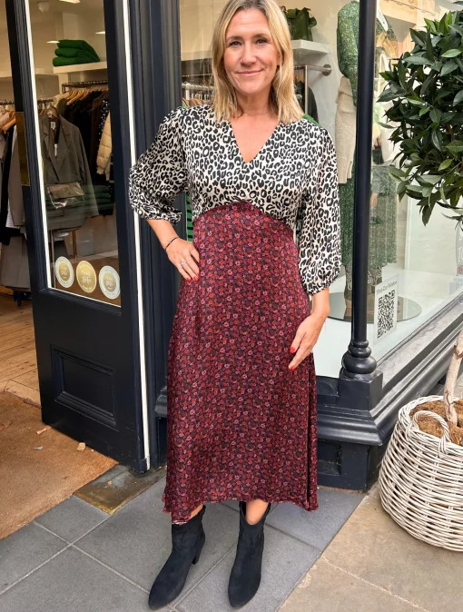 Maggie Dress Leo/Disty Floral