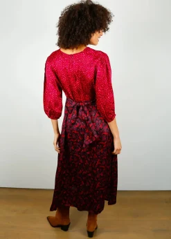 Maggie Dress Leo/Paisley Pinks