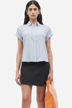 Majan SS Shirt Skyway Stripe