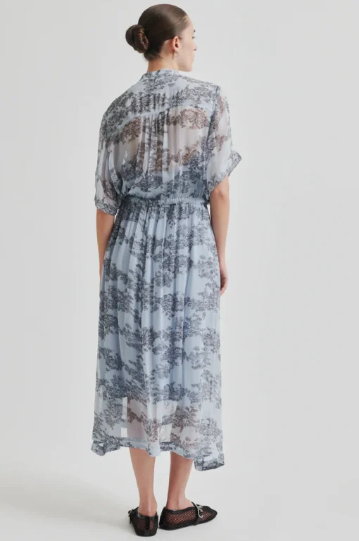 Maje Dress Cashmere Blue